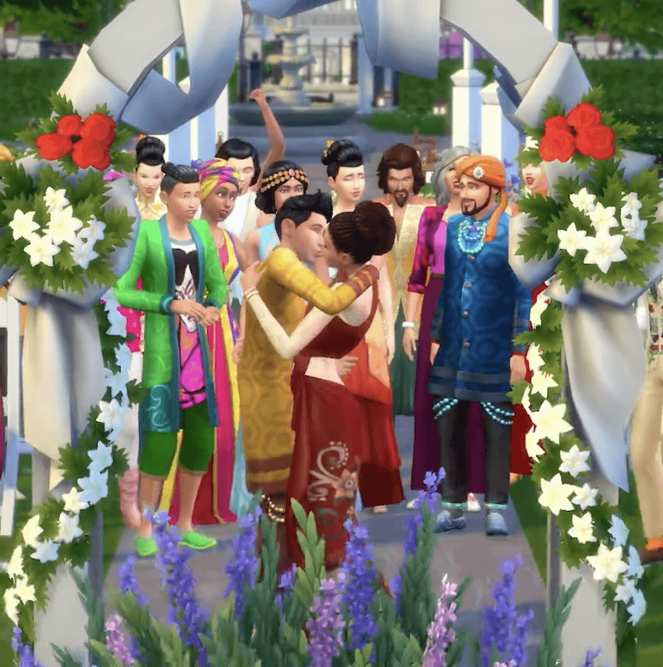Perfect Wedding Venue in The Sims 4 City Living [VIDEO]